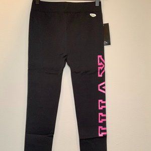 Coco Limon Fleece Black Leggings L/XL